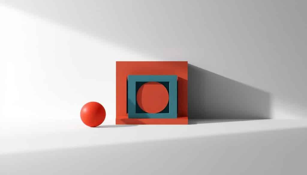 visual hierarchy design using color contrast